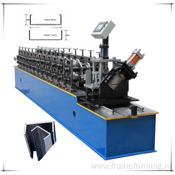 Drywall stud and track making machinery